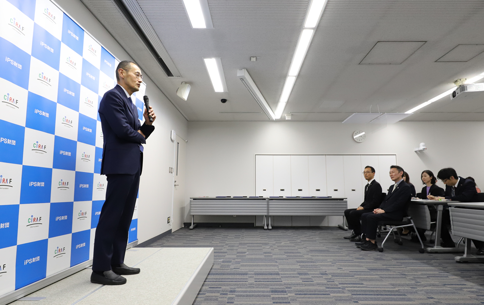 山中理事長